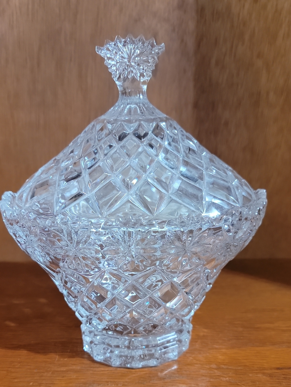 Crystal Clear Industries "Brussels" Lead Crystal Candy Dish - Poland